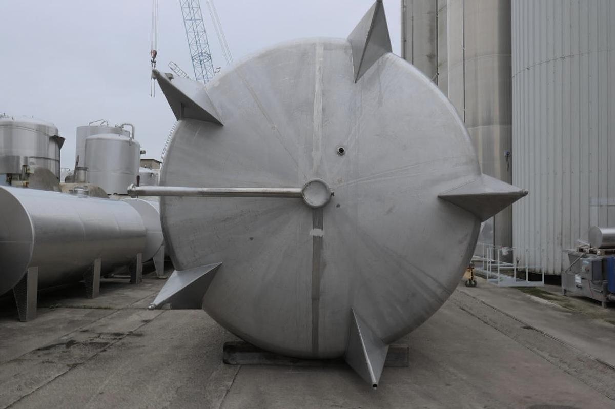 Used 50,000 Litre 304 Stainless Steel Mixing TankS