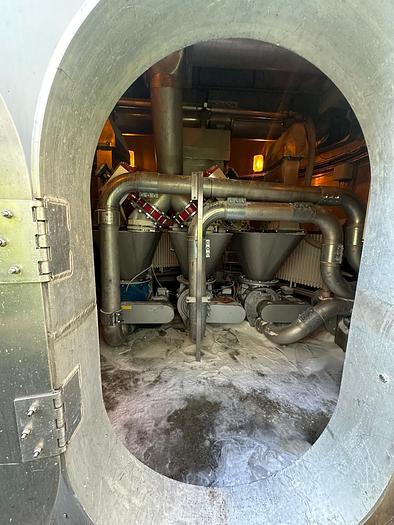 Used 184m3 Braby Aluminium Silo