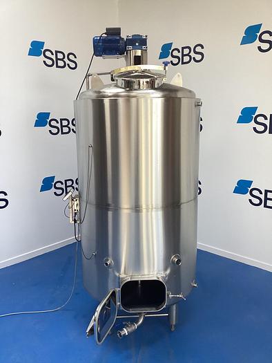Used 2,000 Litre Stainless Steel Fermenting Vessels