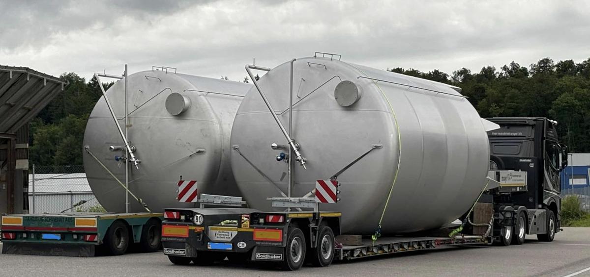 Used 83,000 Litre 304 Stainless Steel Tanks
