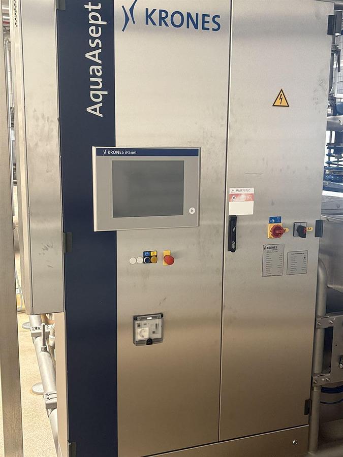 Used Used Krones PET Aseptic Filling Line for Sale – 25,000 BPH | Ultra Clean CombiBloc | Year 2016