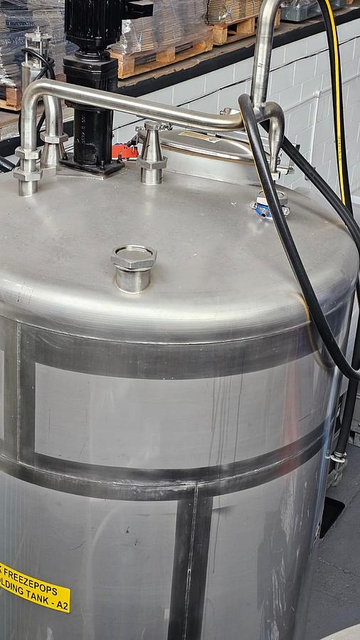 Used 3500 Litre Stainless Steel Mixing Tank