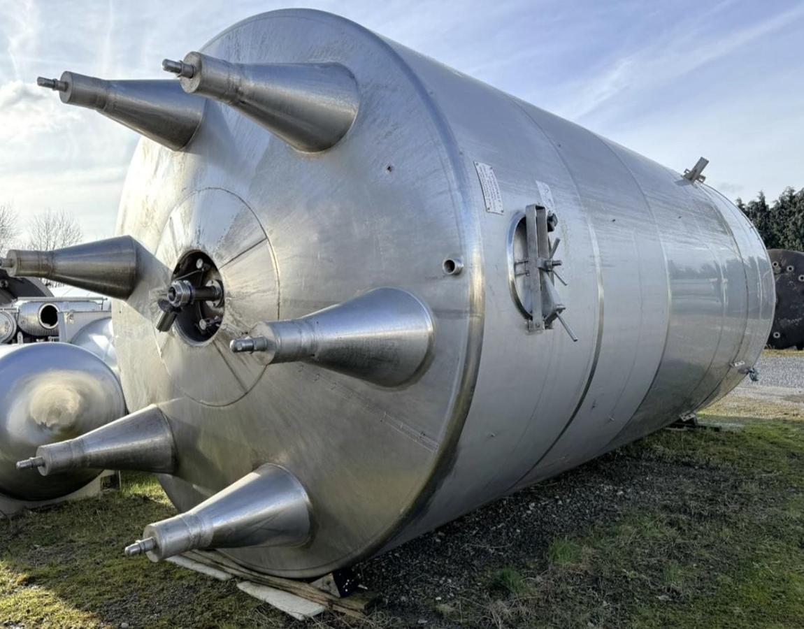 Used 50,000 Litre 304 Stainless Steel Insulated Tank
