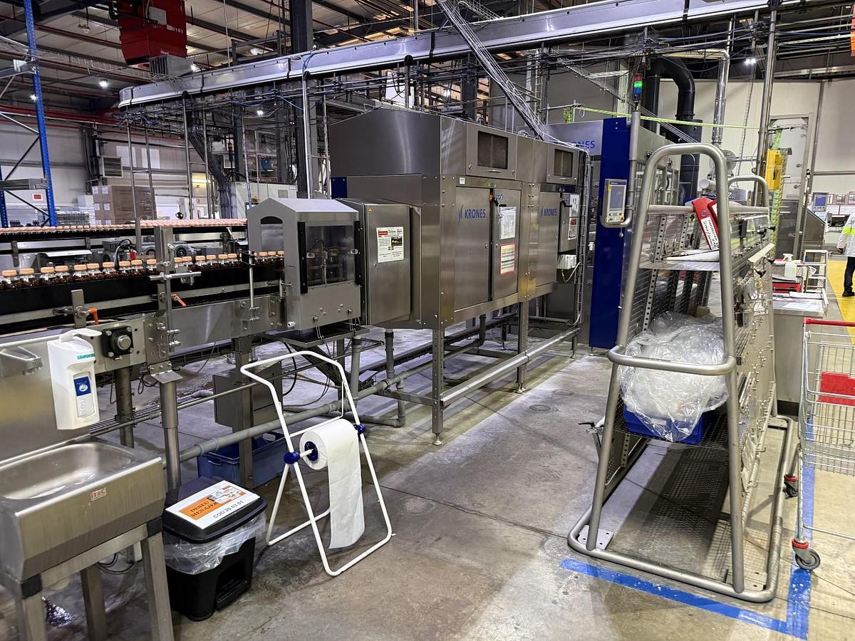 Used Used SIDEL PET Aseptic Filling Line for Sale – 36,000 BPH | Complete Non Carbonated Beverage Line