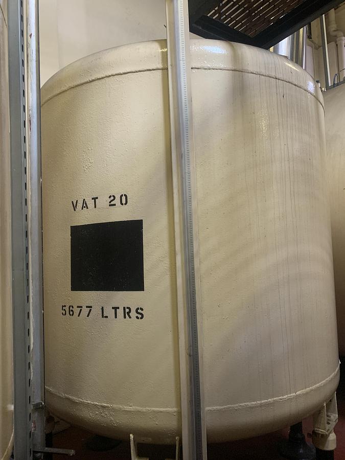 Used 5,677 Litre Vertical Glass Lined Mild Steel Storage Tank