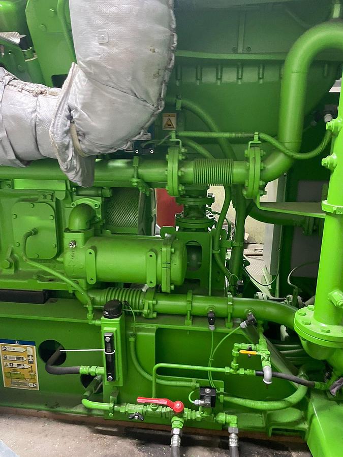 Used JENBACHER GAS POWERED GENERATOR