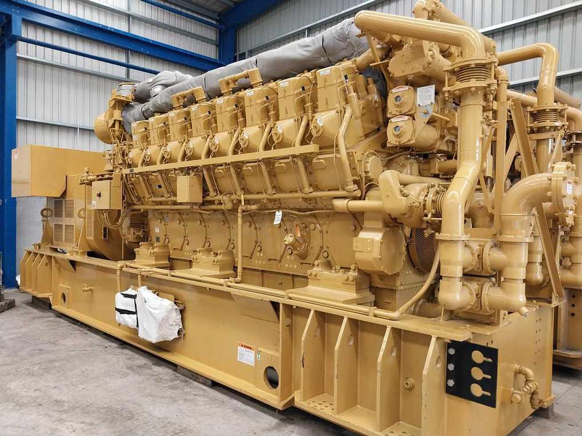 Caterpillar 3616 Natural Gas Generator Set for Sale | 3.425 MW CAT Gas Generator | 3,425 kW 50 Hz