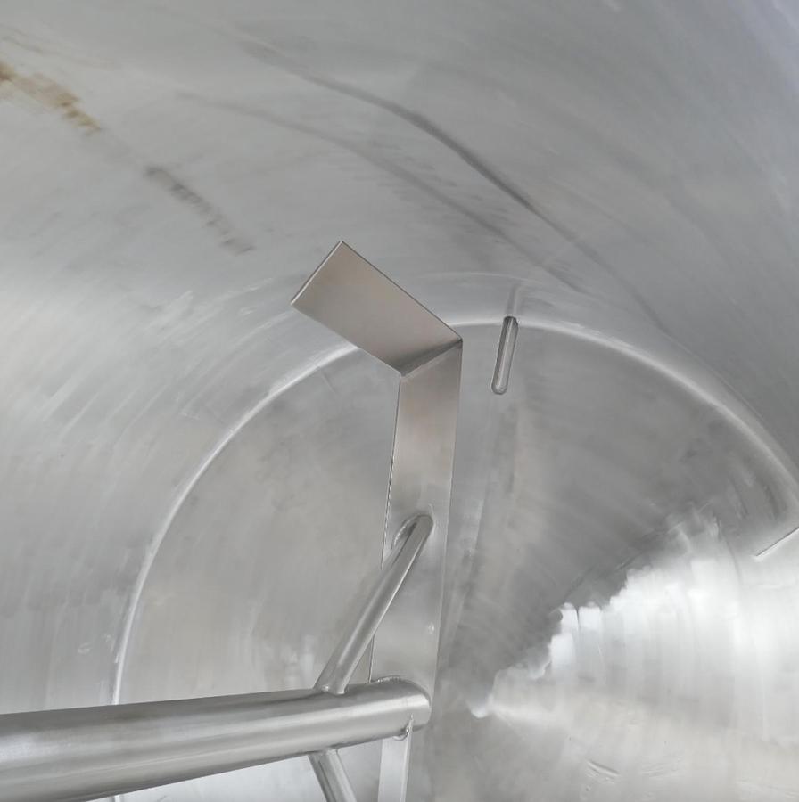 Used 4,000 Litre 304 Stainless Steel Mixing Tank