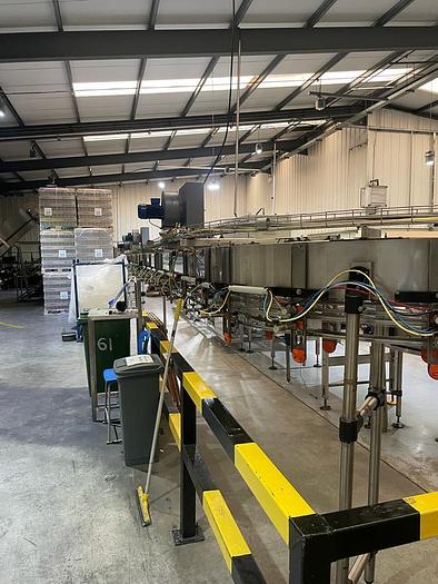 Used Krones PET Bottling line for still water 18,000 BPH