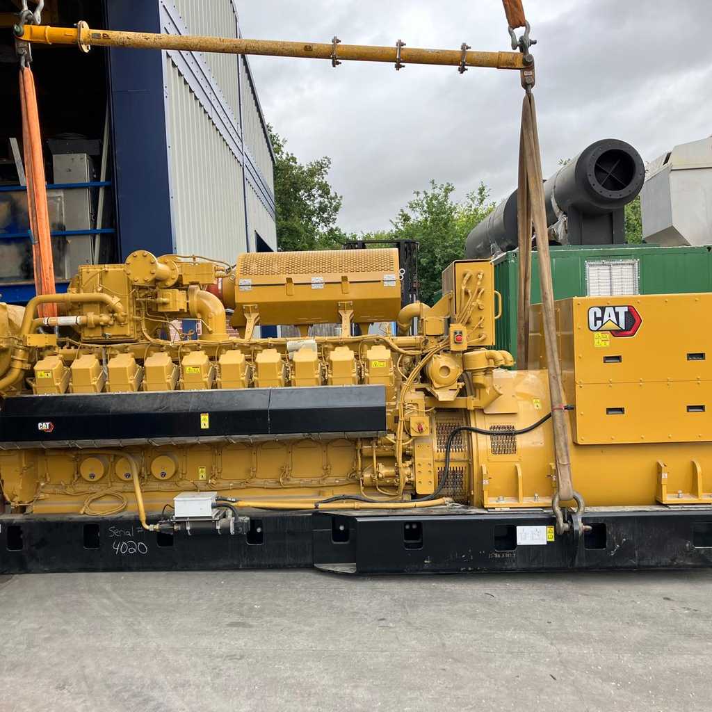 Used  2 x Caterpillar G3520H 2.5MW Natural Gas Generator Sets | 0 Hours