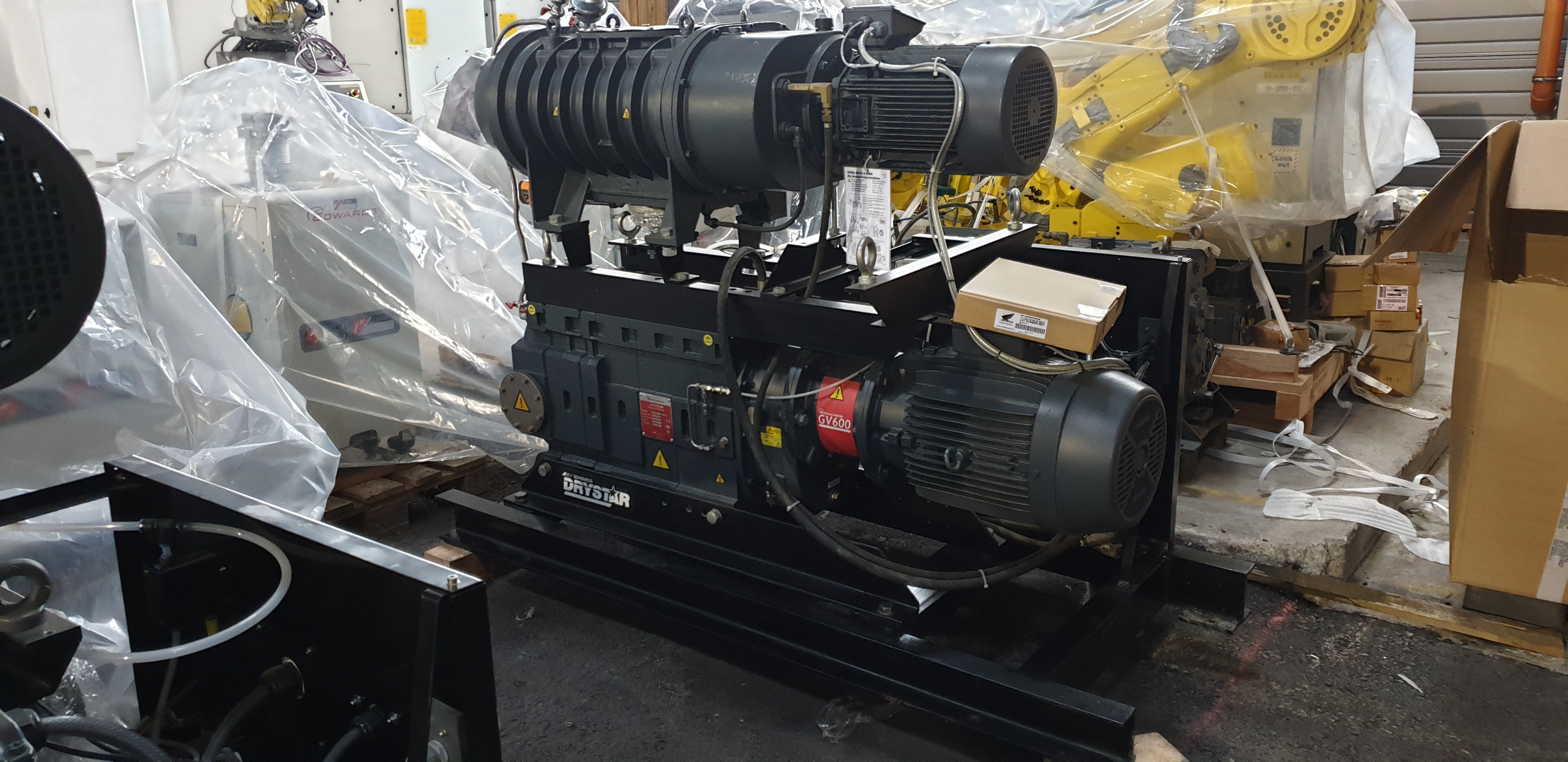 Used Edwards GV600/EH4200 combo pumps