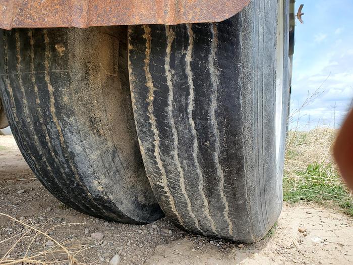 Used 1991 26' Fruehauf End Dump Trailer