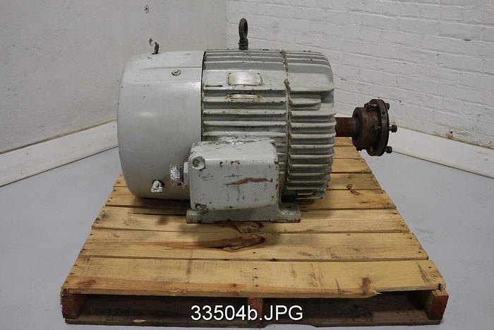 Used General Electric 5K404BK405B2 50 Hp, 885 Rpm, 460 Volts AC Motor #33504