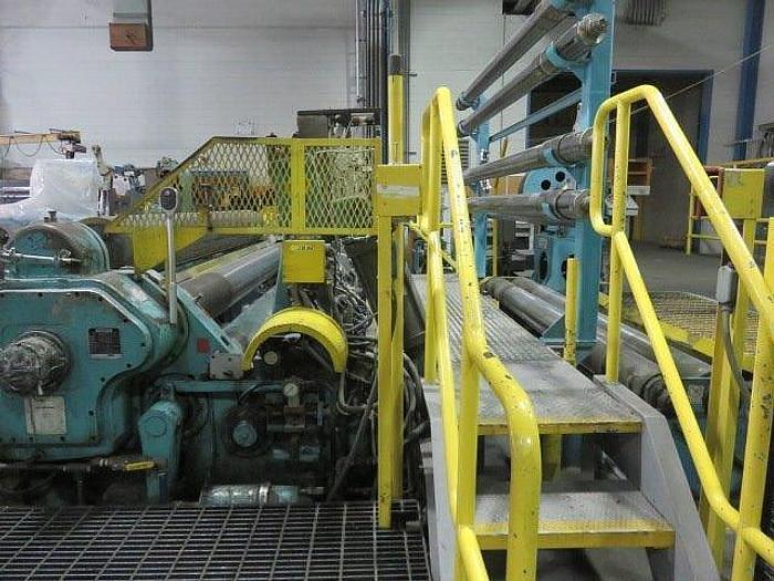 Used 1996 96" CAMERON CENTER SURFACE DUPLEX SLITTER REWINDER