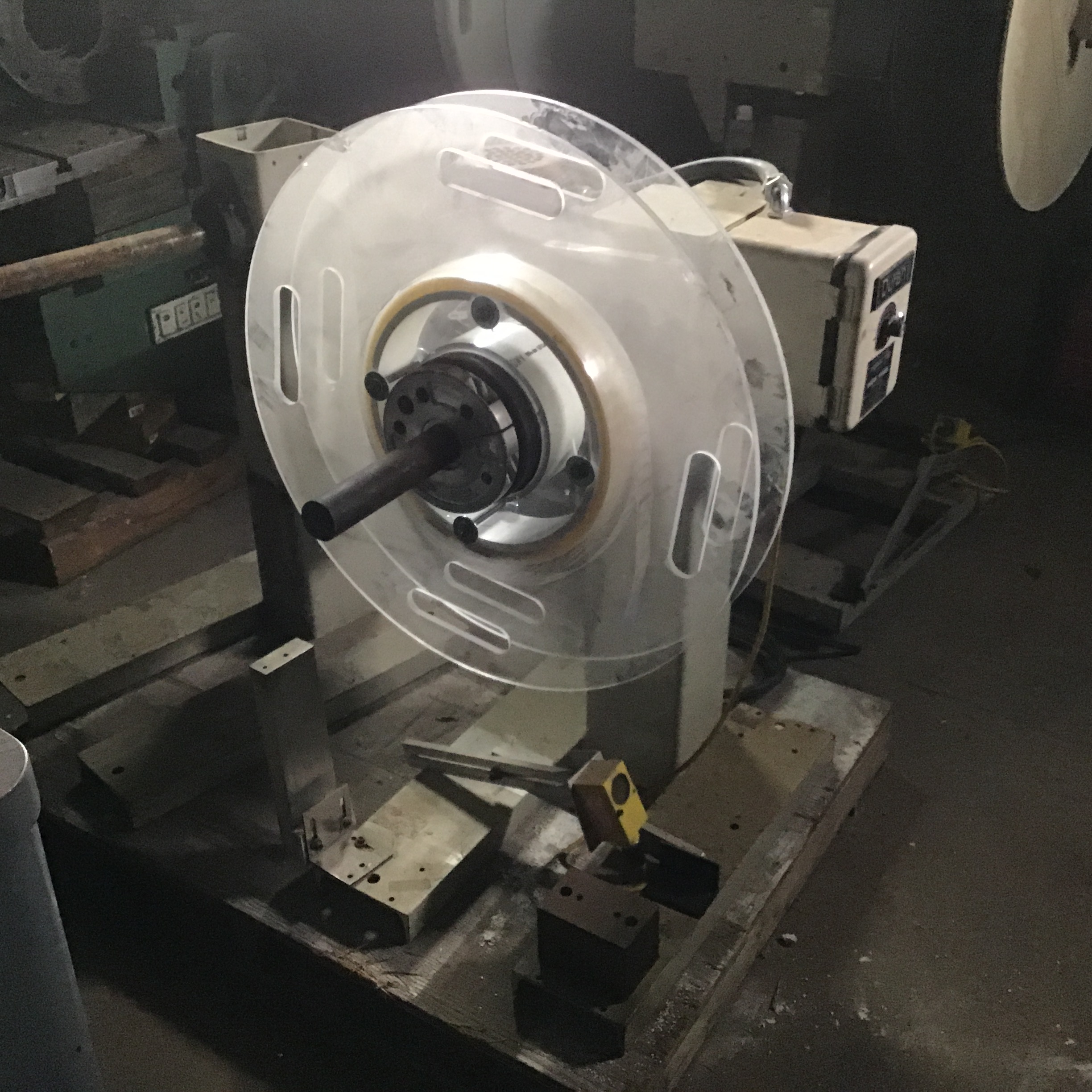 Used 600 lb. Durant Mdl. DMD-3 Single End Uncoiler