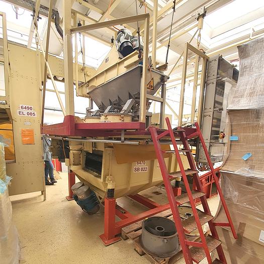 Used Mandel-PLANING SYSTEM BAUERMEISTER, with 5 machines type MHO-22 in one construction.