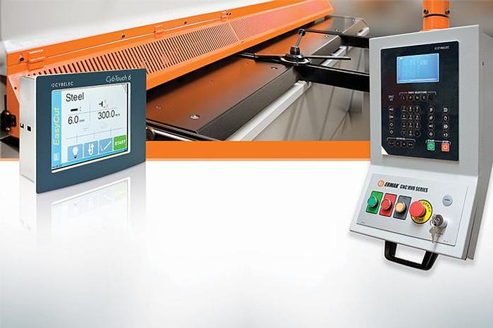 2023 - 1/8" x 13' Ermaksan HVR 3100-10 Hydraulic Variable Rake Shear