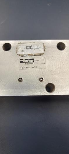 Used PARKER NEAUMATIC VALVE 40-150psig 6.3W/120V 42FL(100)