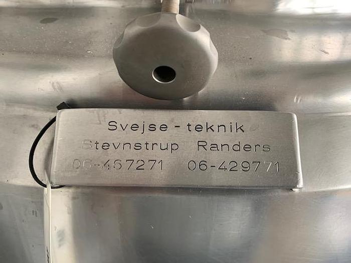 Used 850 liters rustfri proces tank