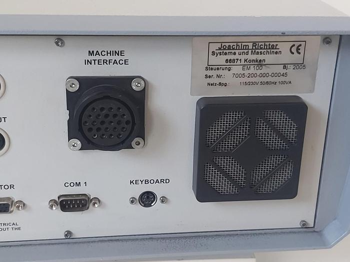 Gebraucht Komplette Nadelpräger Einrichtung, Easymarker+ EM 100, Richter gebraucht