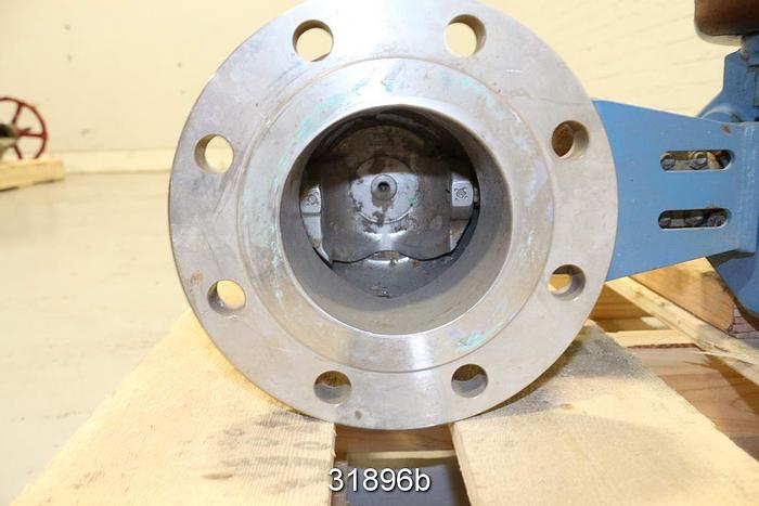 Used Neles Jamesbury R23CB04CCJK 4" V-Ball Control Valve #31896