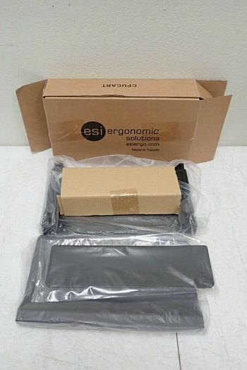 Used Case of 5 esi Ergonomic Solutions 60607-00B Black Finish CPU Carts