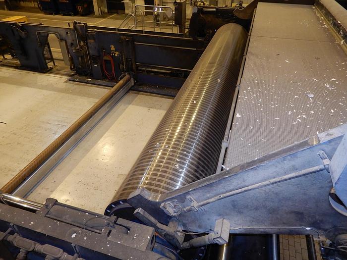 Used 300" VOITH SIRIUS HORIZTONAL TRACK REEL MANUFACTURED 2002