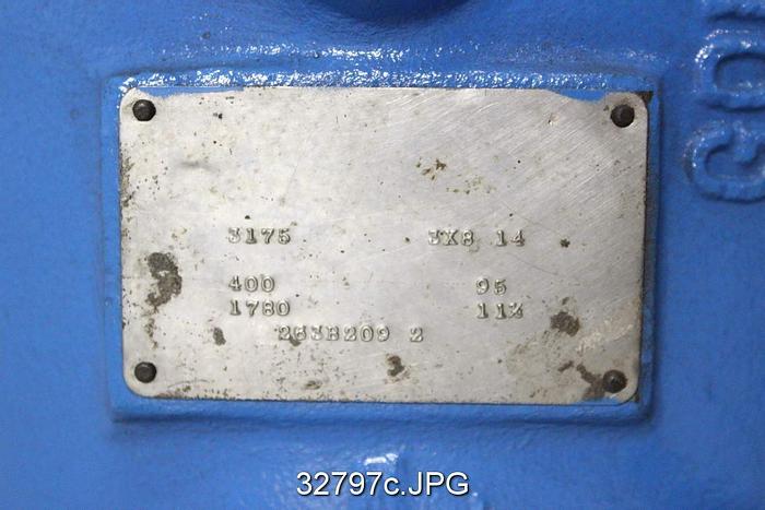 Used Goulds 3175 Power End with 14" Stuffing Box #32797