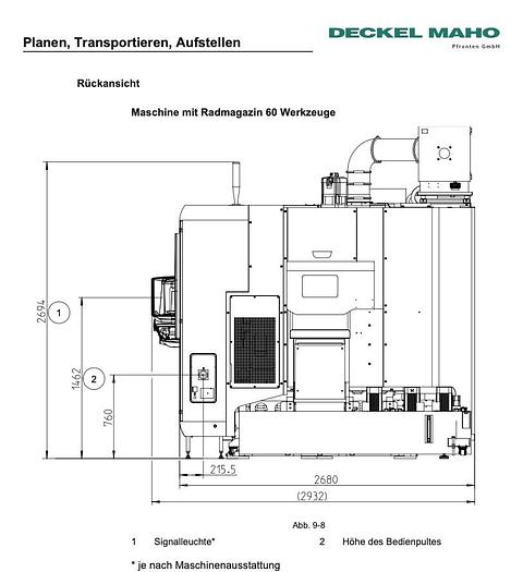 Used DMG MORI NHX 4000 BAUJAHR 2017