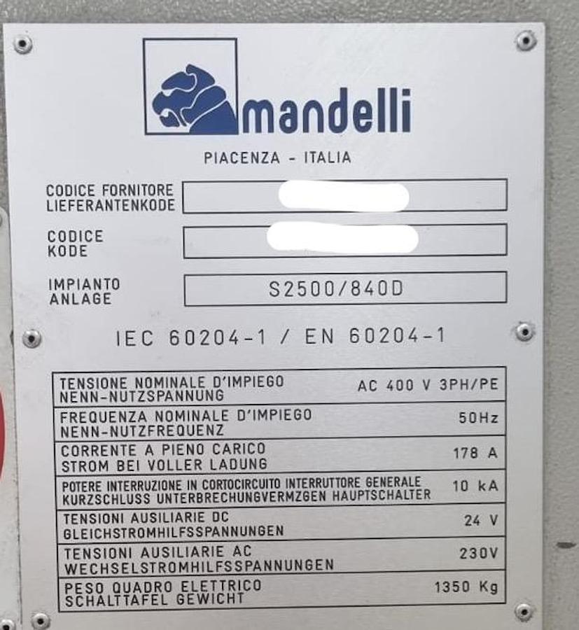 Used 4-ACHSEN BAZ MANDELLI STORM 2500 BJ. 2007