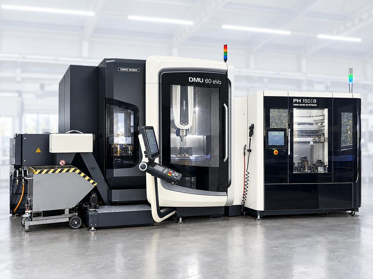 Used 2016 DMG MORI DMU 60 eVo inkl. PH-150 AUTOMATION