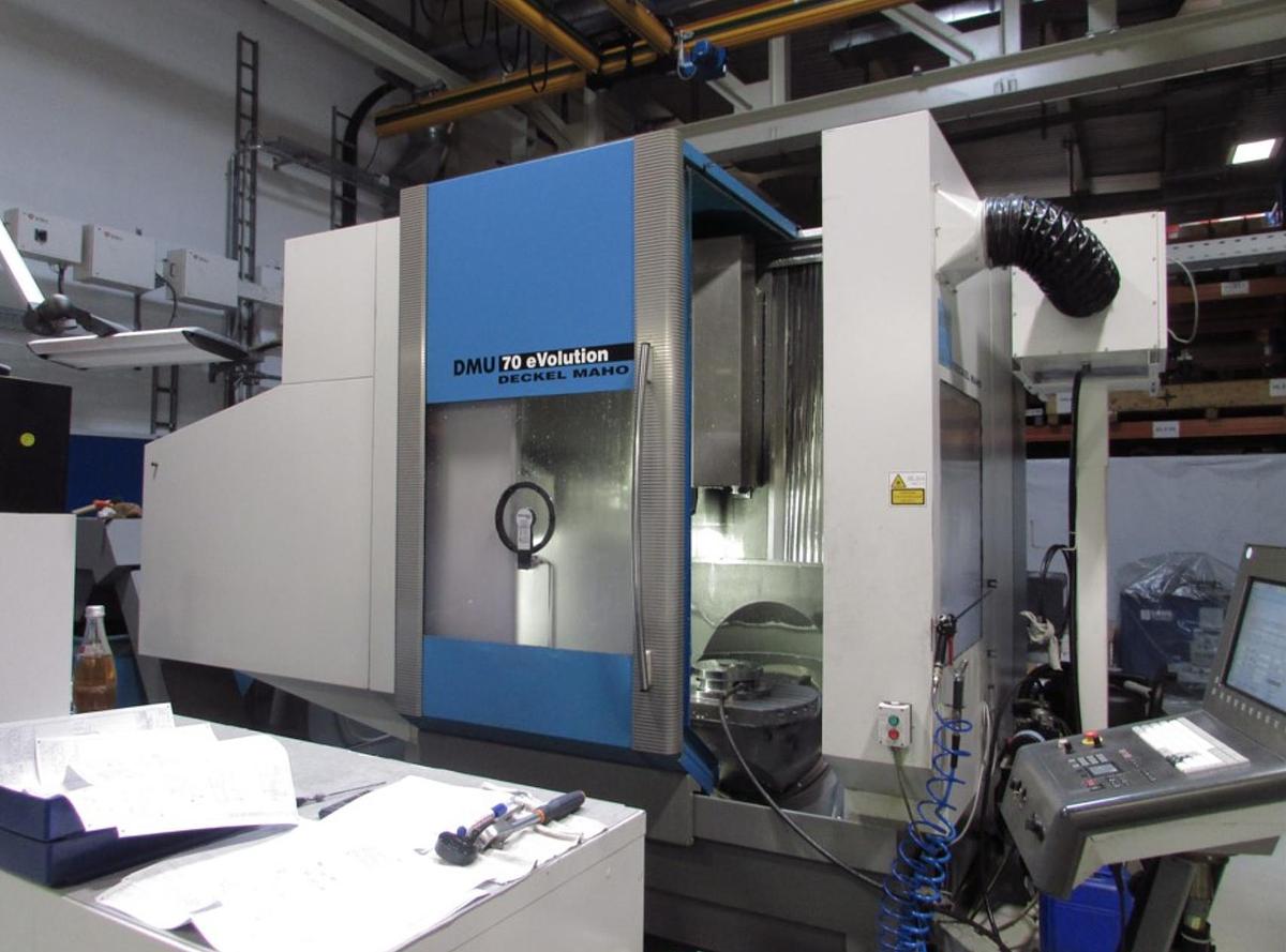 Used 5 Achsen BAZ DMG MORI 70 eVo