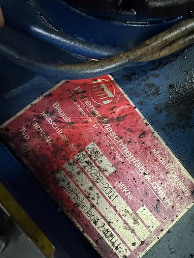 Used Zahnrad-Abwälzfräsmaschine SU HURTH MODUL WF 800/1200 Baujahr 2001