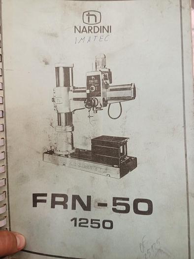 Used RADIALBOHRMASCHINE IMATEC NARDINI FRN-50