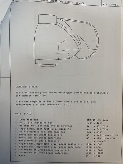 Used Bettfräsmaschine SACHMAN T10
