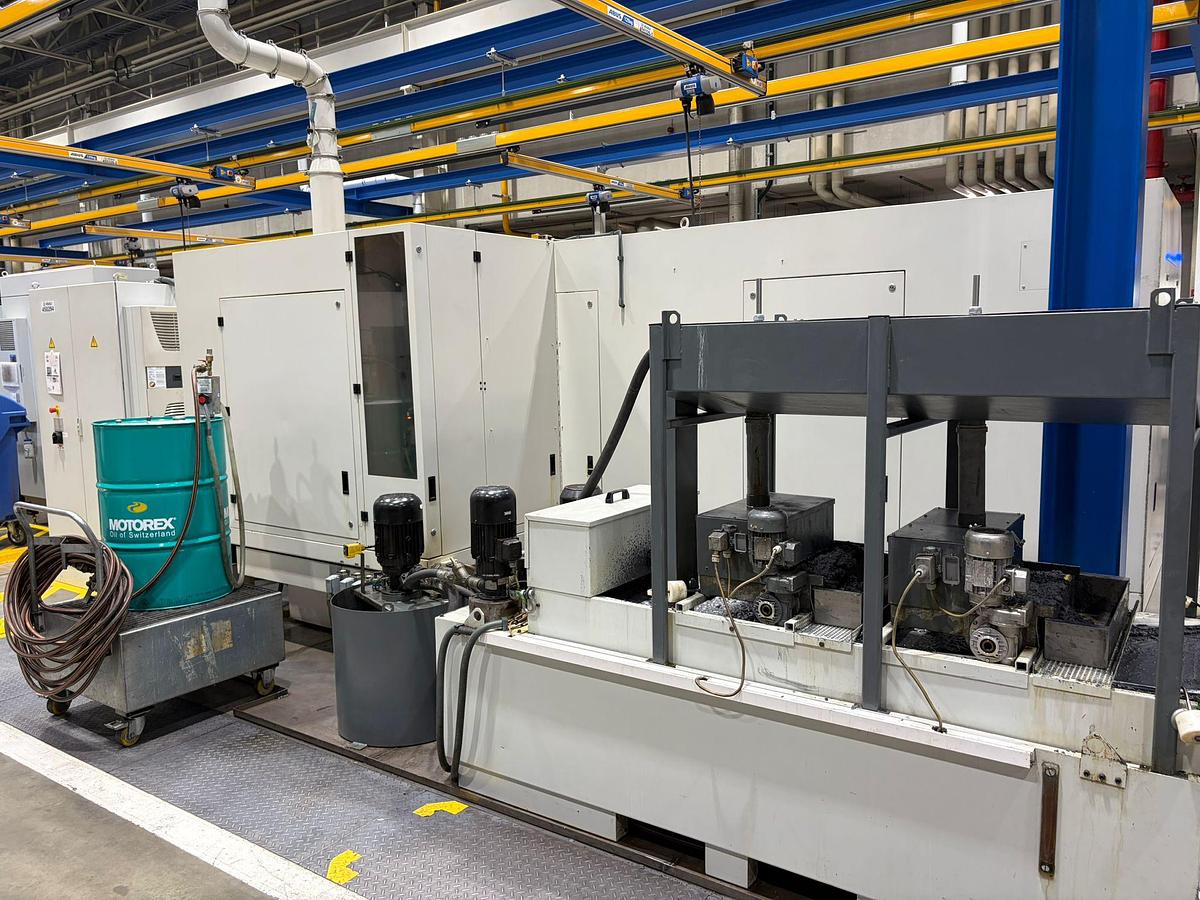 Used CNC Rundschleifmaschine Geibel & Hotz Baujahr 2012 Modell RS 2000 CM DS