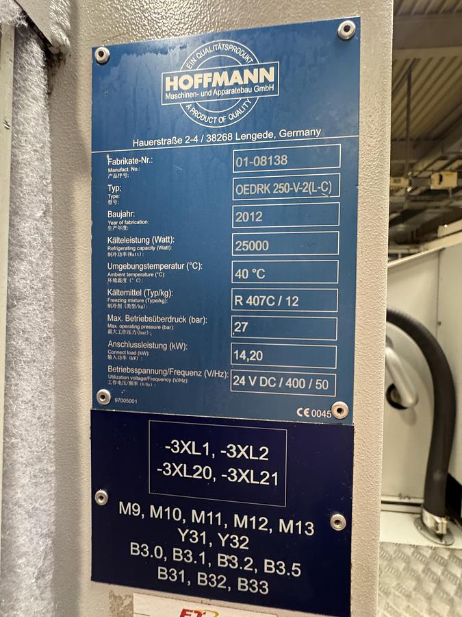 Used BAUJAHR 2012 KLINGELNBERG OERLIKON AG G27 KEGELRAD SCHLEIFMASCHINE