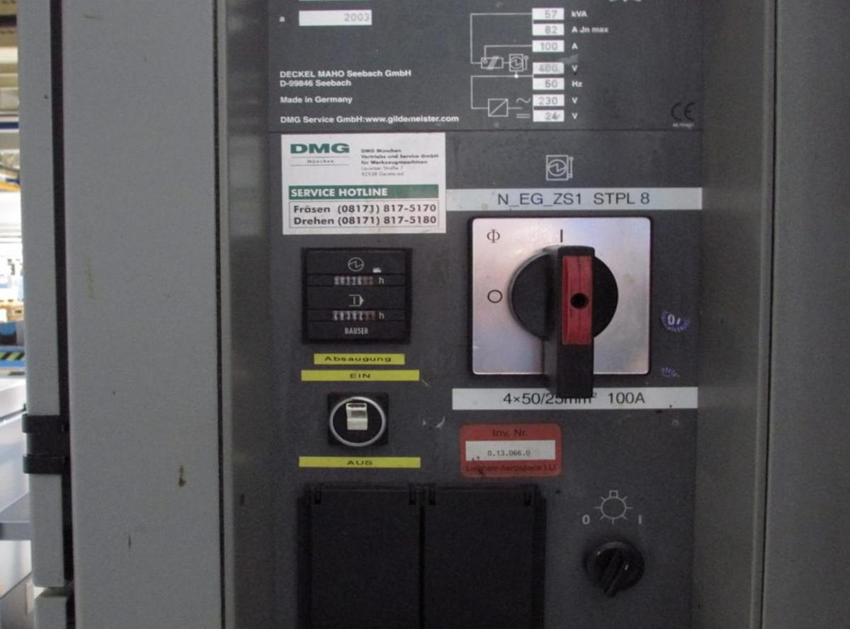 Used 5 Achsen BAZ DMG MORI 70 eVo