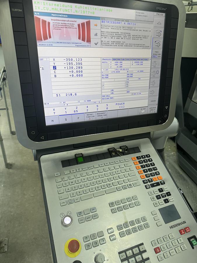Used 2016 DMG MORI DMU 60 eVo inkl. PH-150 AUTOMATION