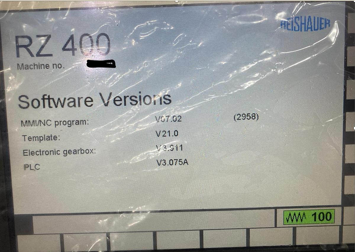 Used 2006 REISHAUER RZ 400