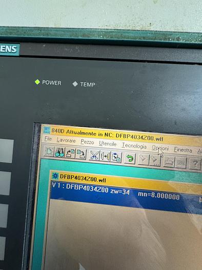 Used Zahnrad-Abwälzfräsmaschine SU HURTH MODUL WF 800/1200 Baujahr 2001