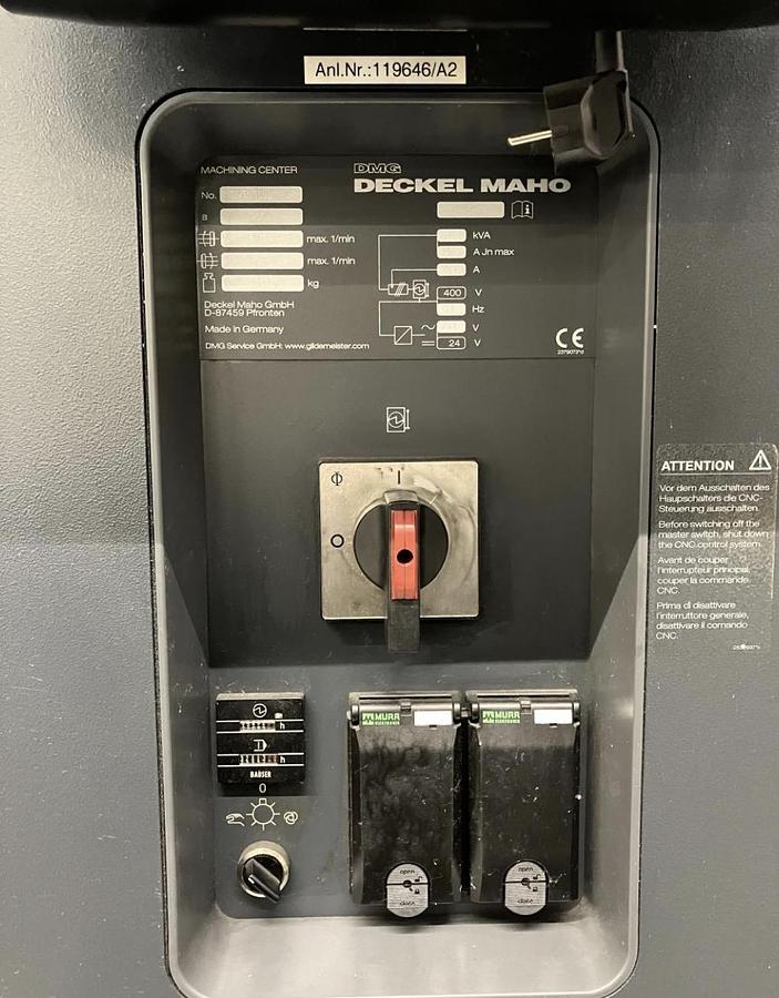 Used 2011 DMG MORI 210 FD