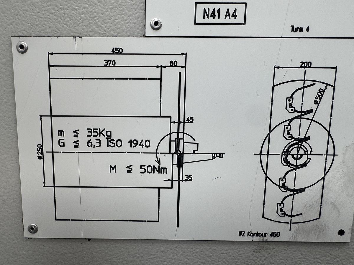 Used STARRAG HECKERT 1250 HEC Athletic Pinole