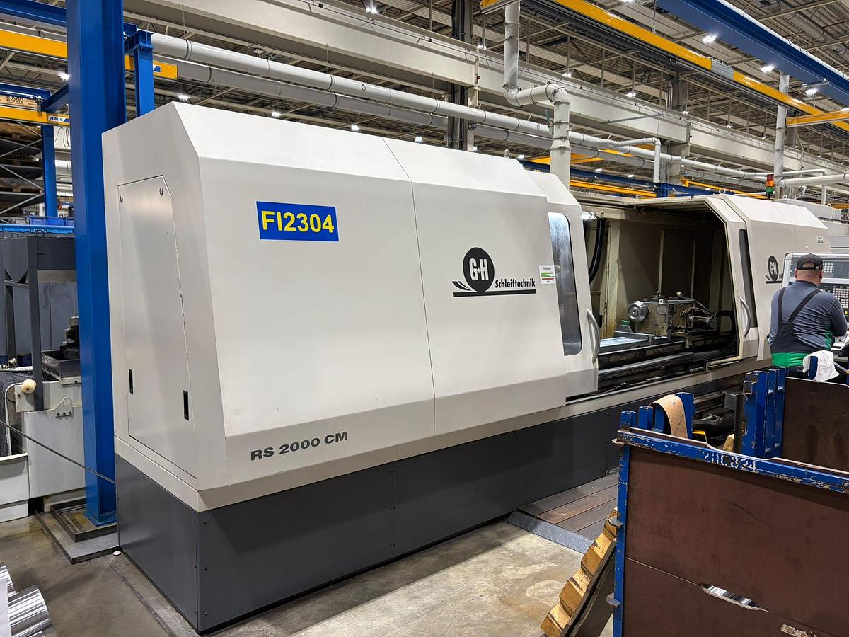 Used CNC Rundschleifmaschine Geibel & Hotz Baujahr 2012 Modell RS 2000 CM DS