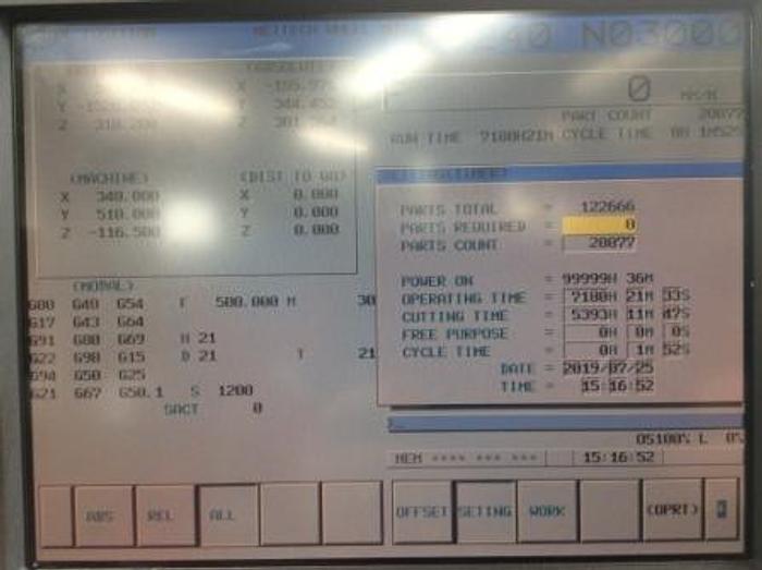 Used 2005 Cincinnati Lamb VCNC 760 Machining Centre