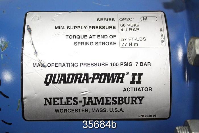 Unused Neles Jamesbury Quadra-Powr II Actuator, Series QP2C/M #35684