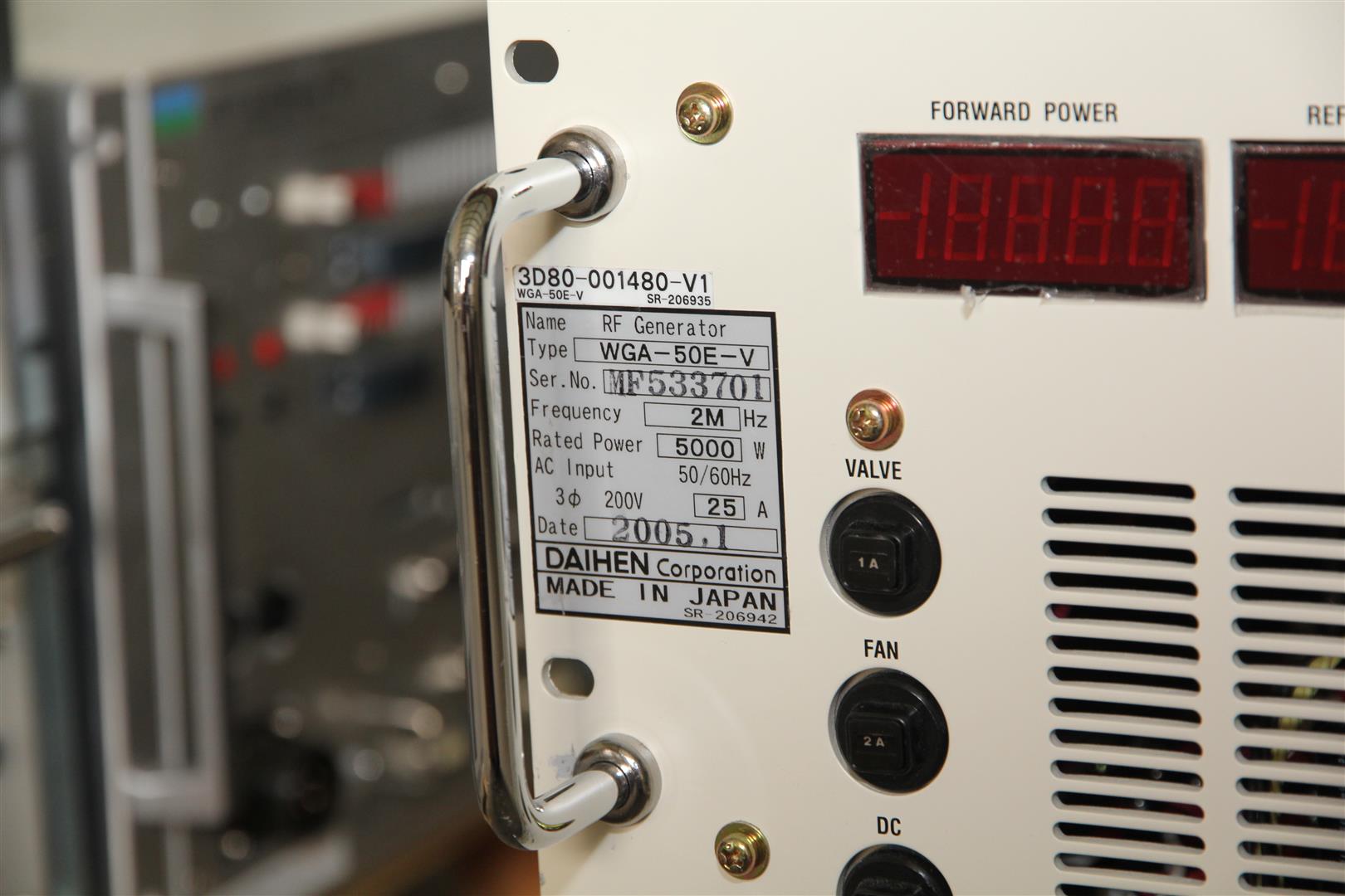 Used Daihen wga-50e-v RF generator