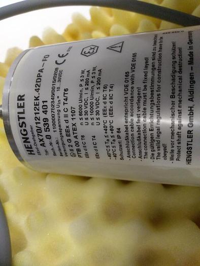 Codificador rotatorio AX70/1212EK.42DPA-FO, Hengstler, nuevo