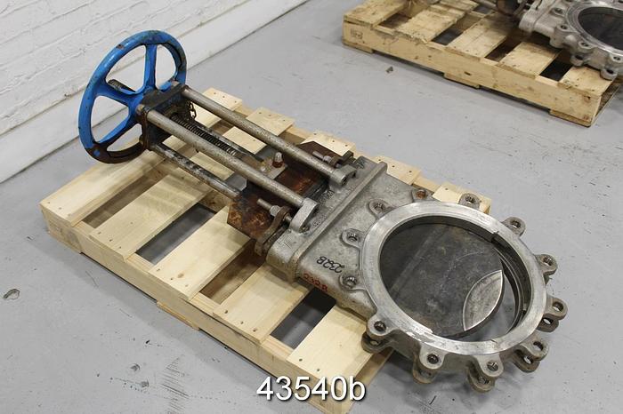 Used True Line 14" Hand Operated Knife Gate Valve #43540