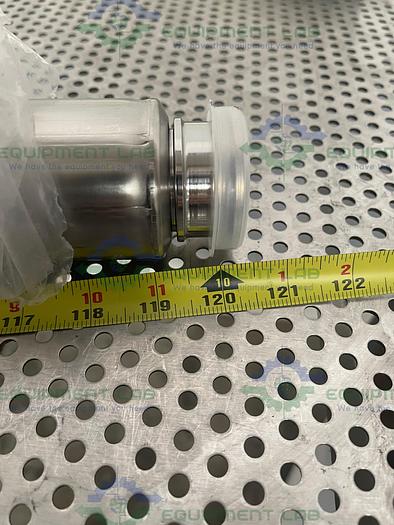 Sani-Tech  STHT-R-HD-1500 10' Heavy Duty Silicone Hose w/ 1 1/2" Sanitary Fitting